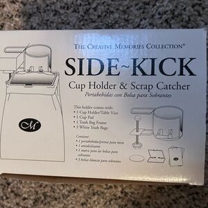 Creative Memories Side-Kick Cup Holder & Scrap Catcher NIB